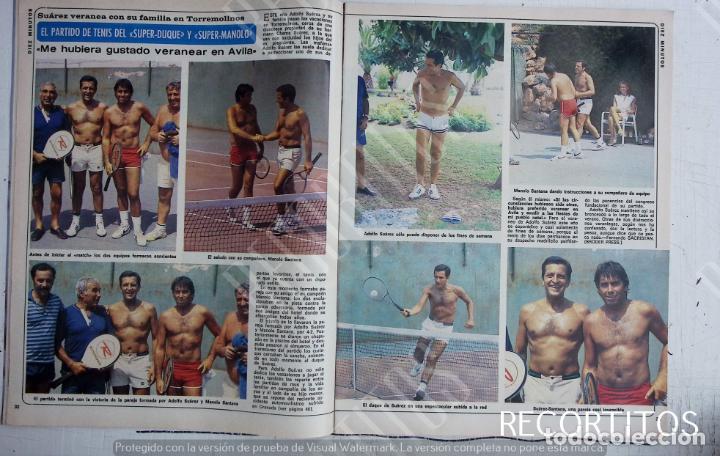 Coleccionismo de Revistas y Peri&oacute;dicos: ADOLFO SUAREZ MANOLO SANTANA TORREMOLINOS