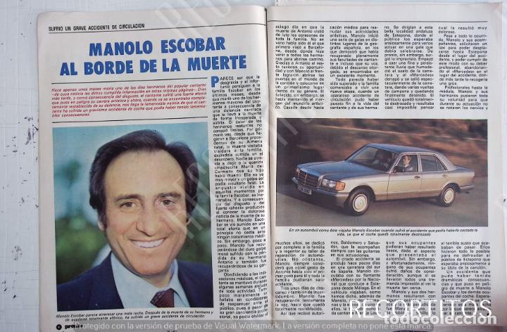 Coleccionismo de Revistas y Peri&oacute;dicos: MANOLO ESCOBAR