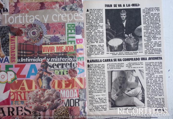 Coleccionismo de Revistas y Peri&oacute;dicos: RAFFAELLA CARRA IVAN