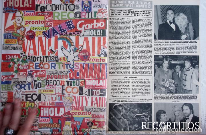 Collectionnisme de Revues et Journaux: GOLDIE HAWN BURT REYNOLDS STEVEN SPIELBERG