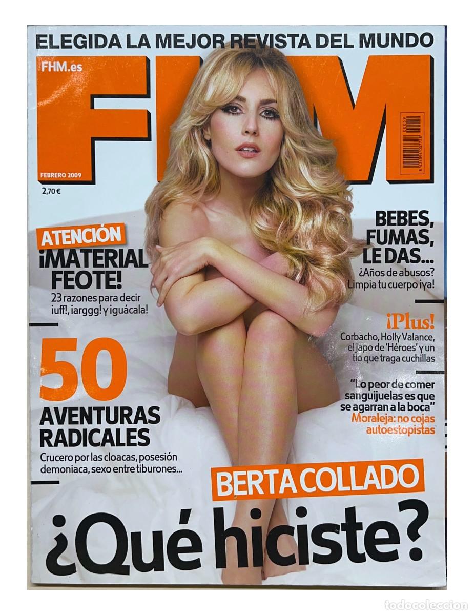 Coleccionismo de revistas y peri&oacute;dicos: FHM 059 - BERTA COLLADO - Foto 1