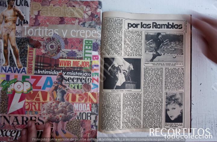 Coleccionismo de Revistas y Peri&oacute;dicos: las deblas fanly chacon maradona pedro ruiz