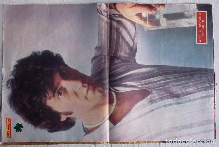 Coleccionismo de revistas y peri&oacute;dicos: POSTER ALBERT HAMMOND hamond romina power al bano pilar velazquez