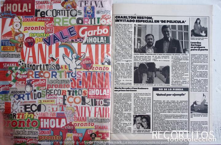 Coleccionismo de Revistas y Peri&oacute;dicos: charlton heston lourdes zuriaga