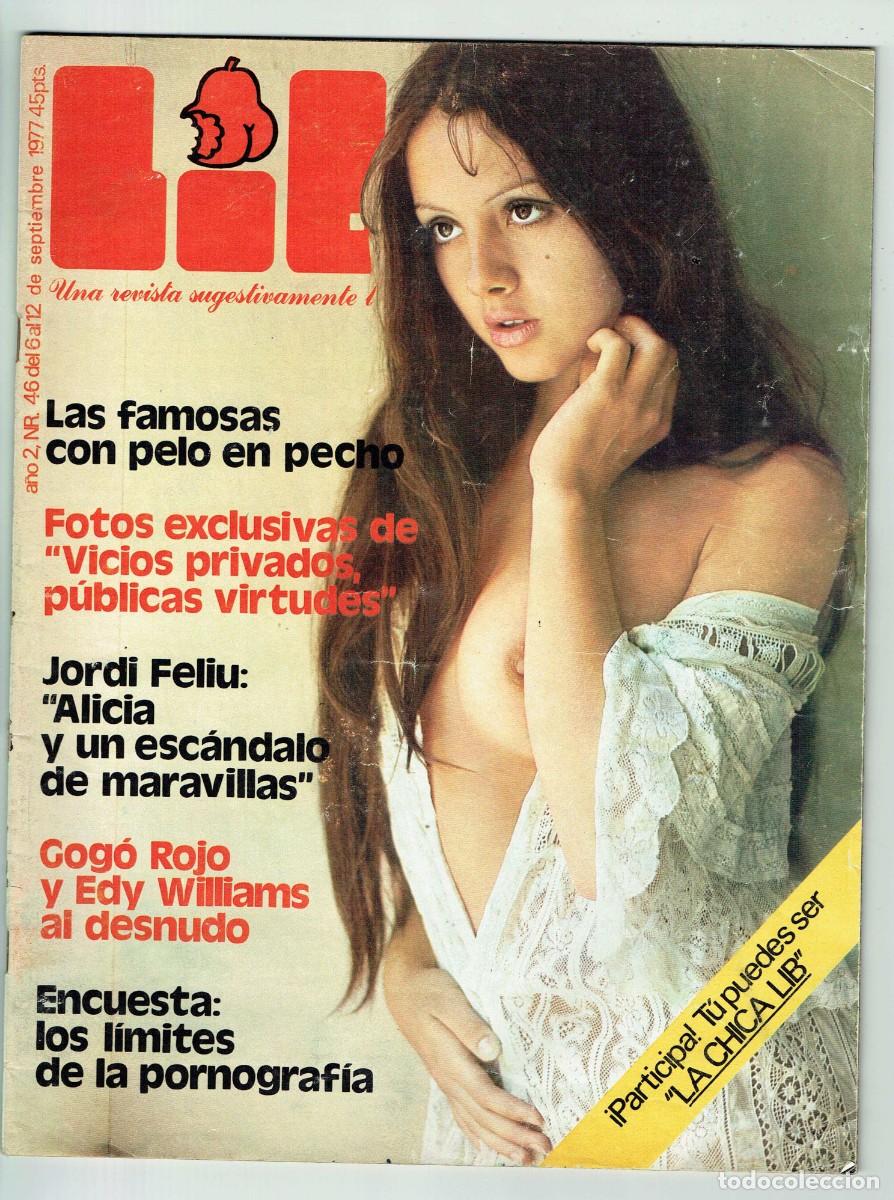 Coleccionismo de revistas y peri&oacute;dicos: LIB. n&ordm; 46. GOG&Oacute; ROJO / BARBARA REY / MAR&Iacute;A SALERNO/ ROSA MORENA. SEPBRE. 1977. (MG/4)
