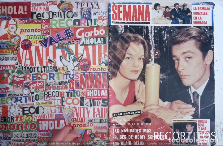 Coleccionismo de Revistas y Peri&oacute;dicos: romy schneider alain delon recorte portada