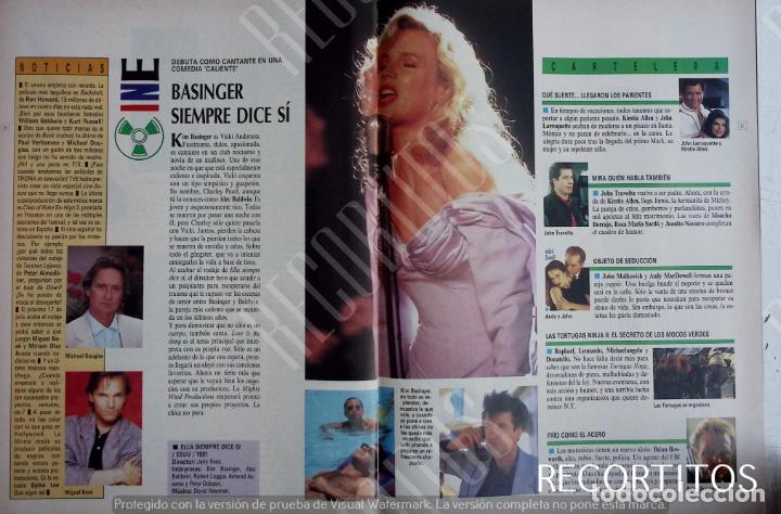 Collection Magazines and Newspapers: kim basinger miguel bose michael douglas