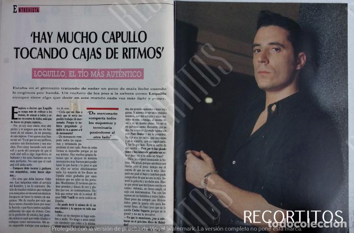 Coleccionismo de Revistas y Peri&oacute;dicos: loquillo y los trogloditas