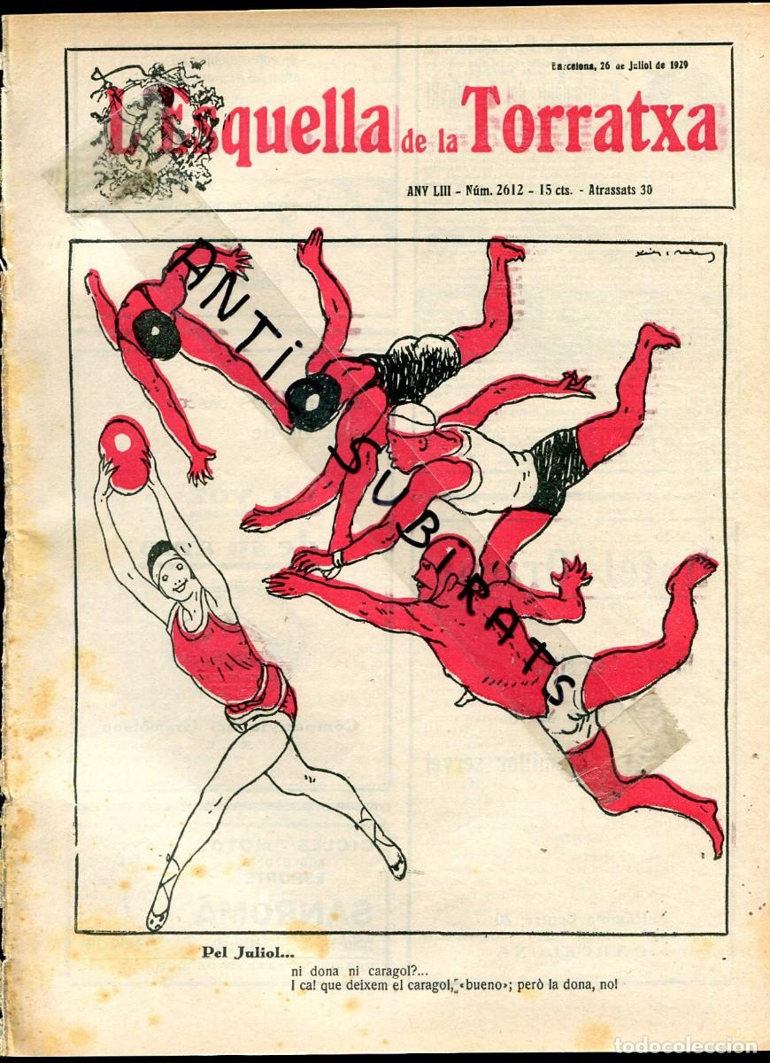 Coleccionismo de revistas y peri&oacute;dicos: REVISTA ANY 1929 DITES POPULARS CATALANES IL-LUSTRADES PEL JULIOL NI DONA NI CARGOL