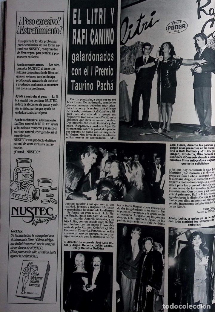 Coleccionismo de revistas y peri&oacute;dicos: LOLA FLORES RAFI CAMINO