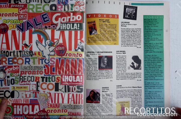 Coleccionismo de Revistas y Peri&oacute;dicos: shanice christina y los subterraneos luis miguel las novias meat loaf