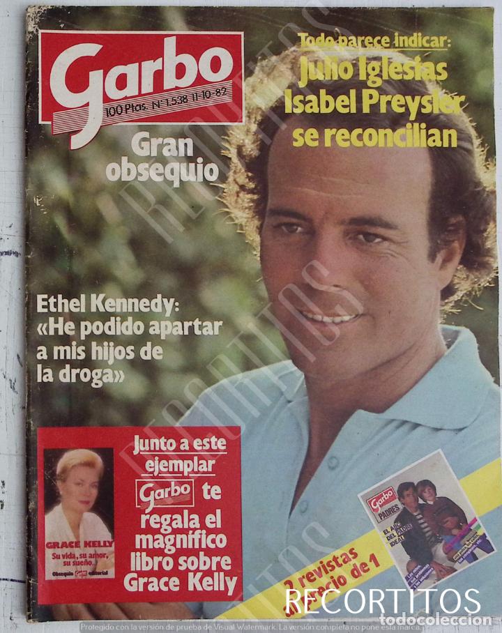 Coleccionismo de Revistas y Peri&oacute;dicos: recorte portada julio iglesias