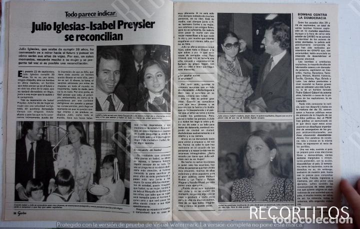 Coleccionismo de Revistas y Peri&oacute;dicos: 36 JULIO IGLESIAS ISABEL PREYSLER