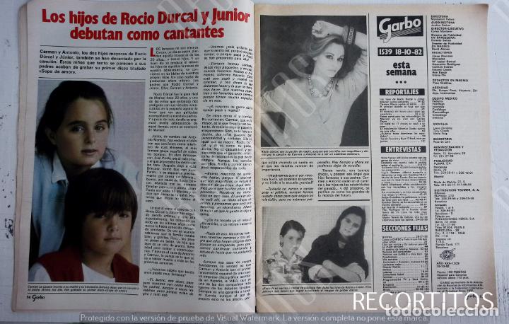 Coleccionismo de Revistas y Peri&oacute;dicos: carmen morales rocio durcal antonio
