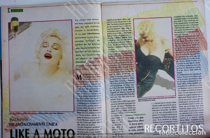 Coleccionismo de Revistas y Peri&oacute;dicos: madonna reportaje y portada