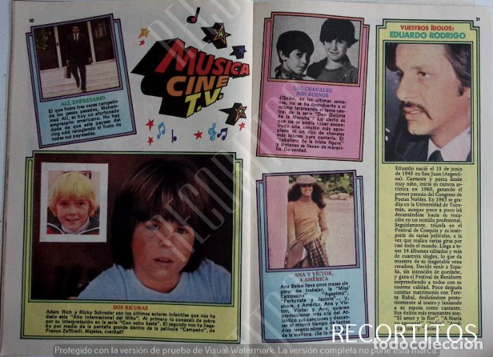 Coleccionismo de Revistas y Peri&oacute;dicos: ana belen botones eduardo fajardo muhammed ali adam rich ricky schroder