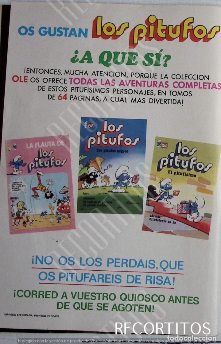 Coleccionismo de Revistas y Peri&oacute;dicos: anuncio los pitufos
