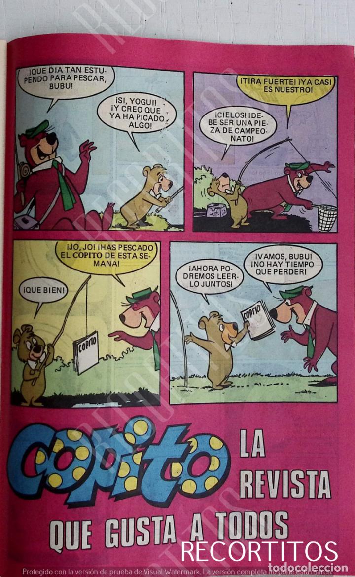 Coleccionismo de Revistas y Peri&oacute;dicos: copito el oso yogui anuncio hanna barbera