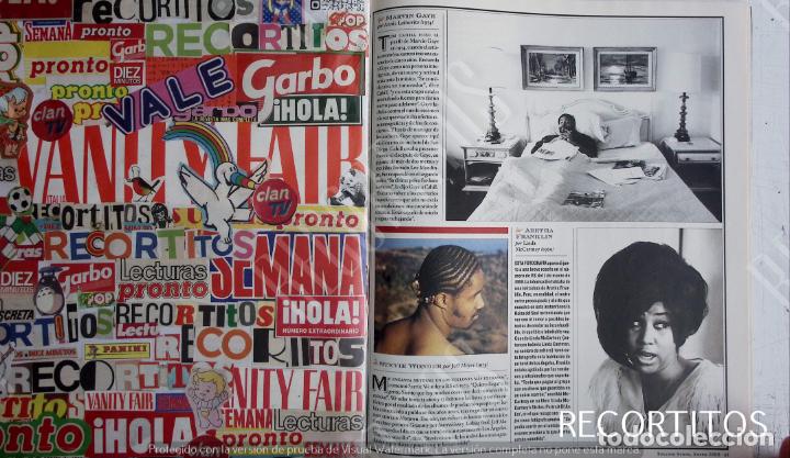 Coleccionismo de Revistas y Peri&oacute;dicos: stevie wonder aretha franklin marvin gaye
