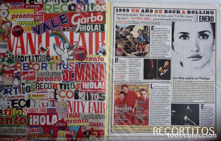 Collectionnisme de Revues et Journaux: penelope cruz tin tin tintin carmen linares enrique morente bob dylan