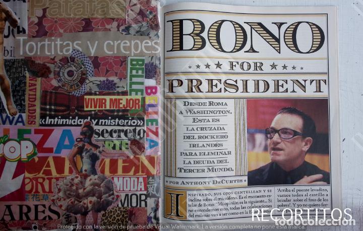 Collezionismo di Riviste e Giornali: bono u2
