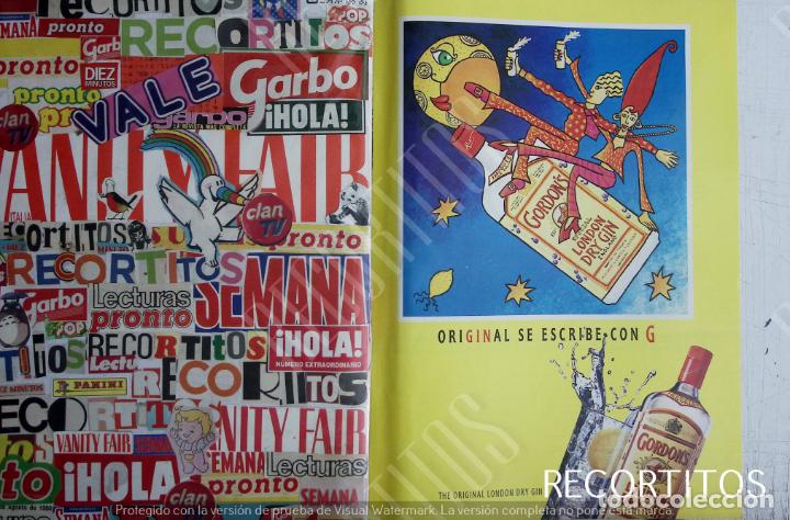 Coleccionismo de Revistas y Peri&oacute;dicos: gordon's gin ginebra anuncio publicidad gordons