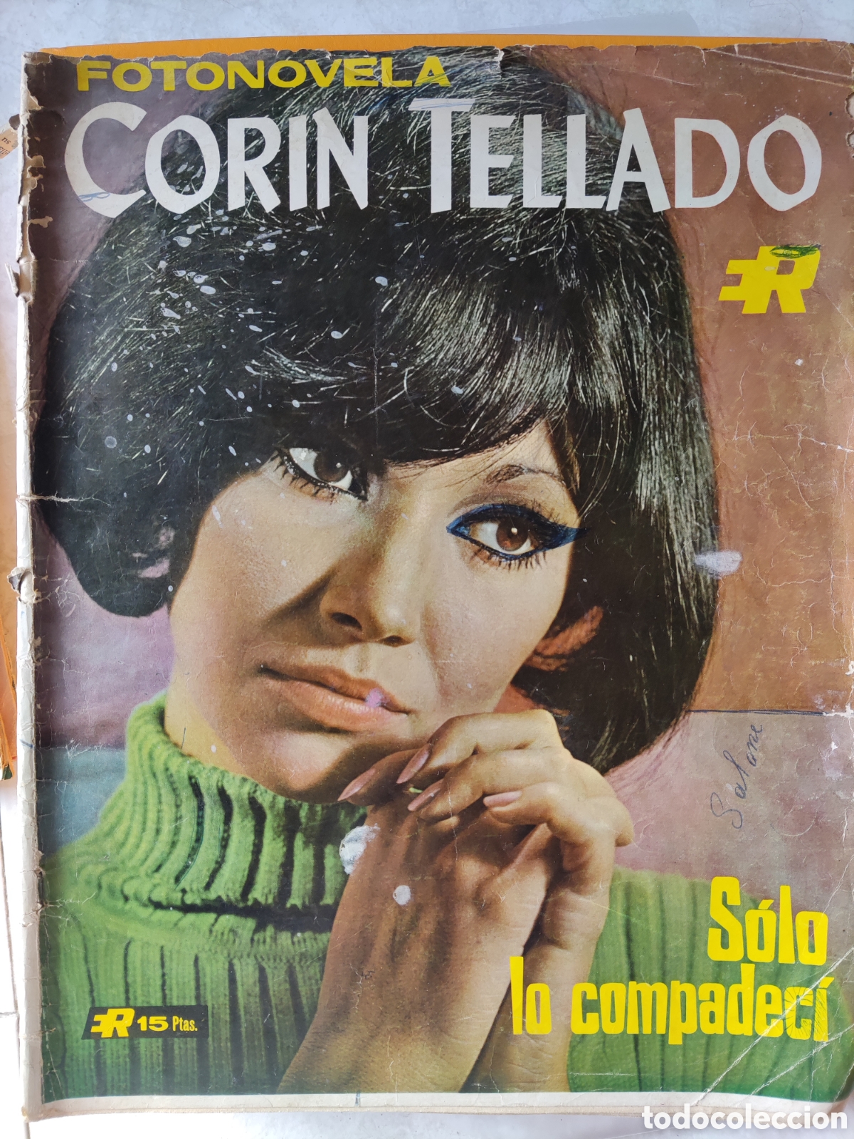Coleccionismo de Revistas y Peri&oacute;dicos: FOTONOVELA CORIN TELLADO.n⁰55. S&oacute;lo la compadec&iacute;.