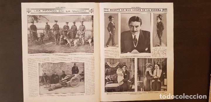 Coleccionismo de Revistas y Peri&oacute;dicos: MUNDO GRAFICO 7 DE OCTUBRE DE 1914 -4 PAGINAS