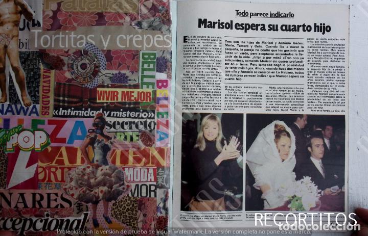 Coleccionismo de revistas y peri&oacute;dicos: pepa flores marisol .