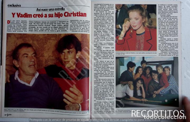 Coleccionismo de Revistas y Peri&oacute;dicos: ROGER VADIM CATHERINE DENEUVE