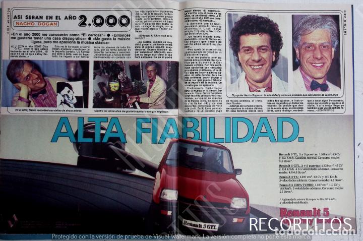 Coleccionismo de Revistas y Peri&oacute;dicos: renault 5 nacho dogan
