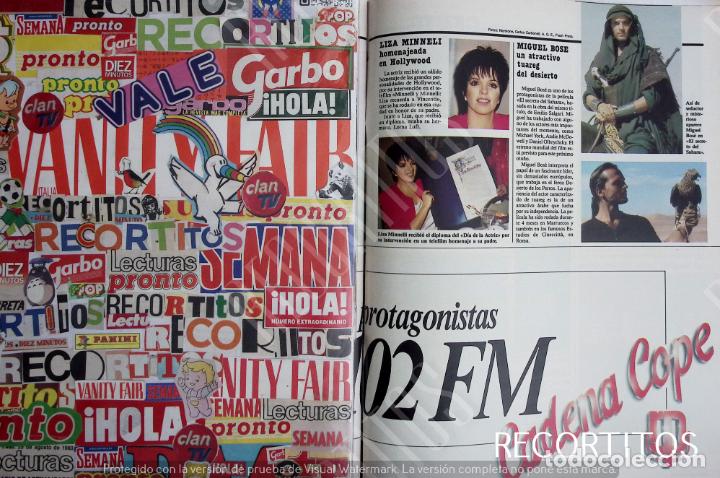 Coleccionismo de Revistas y Peri&oacute;dicos: LIZA MINNELLI CABARET miguel bose