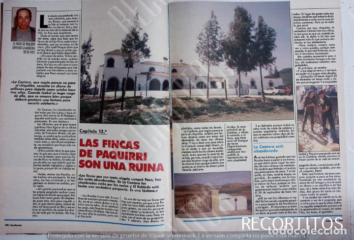 Coleccionismo de Revistas y Peri&oacute;dicos: las memorias del padre de paquirri en lecturas capitulo 13 isabel pantoja carmina ordo&ntilde;ez