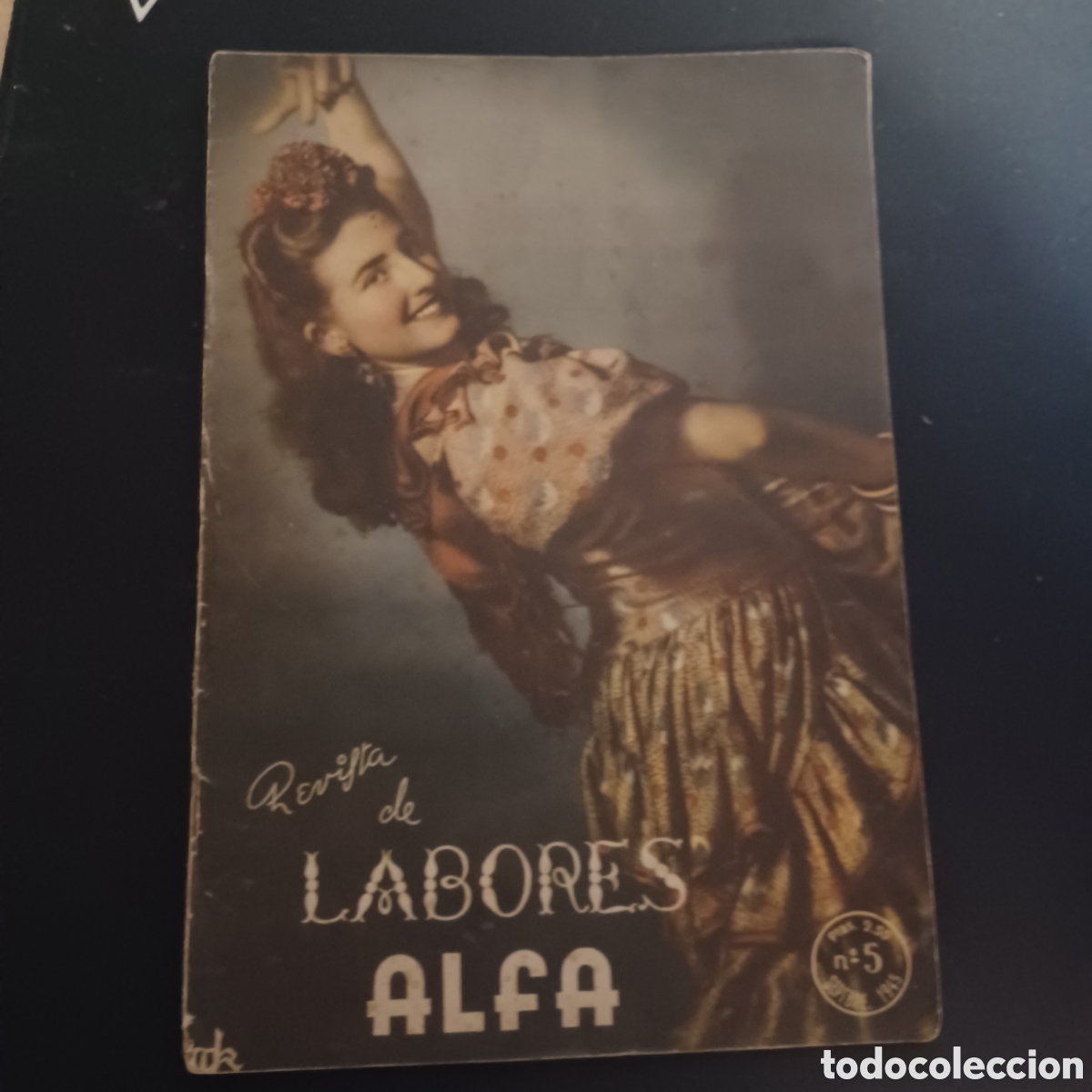 Coleccionismo de Revistas y Peri&oacute;dicos: REVISTA DE LABORES ALFA A&Ntilde;O 1945 N&deg;5