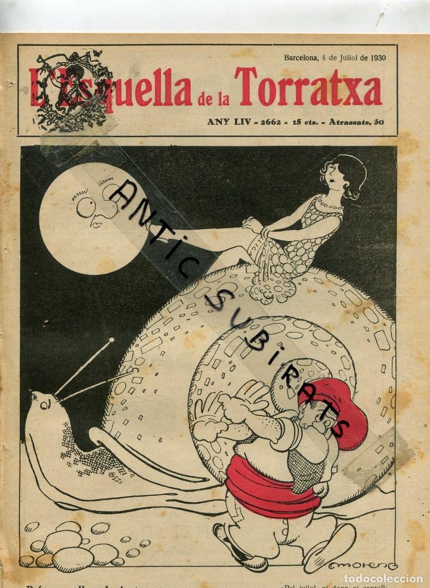 Coleccionismo de Revistas y Peri&oacute;dicos: REVISTA ANY 1930 REFRANYS DITES POPULAR PEL JULIOL NI DONA NI CARGOL SANTIAGO RUSI&Ntilde;OL A IGUALADA