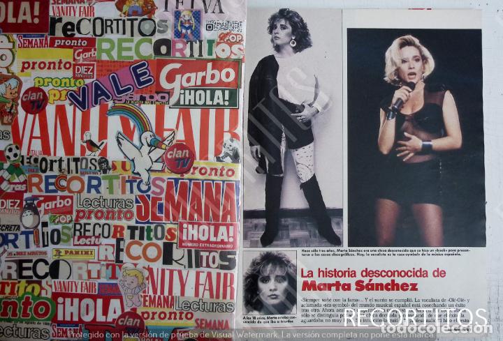 Coleccionismo de revistas y peri&oacute;dicos: marta sanchez ole ole