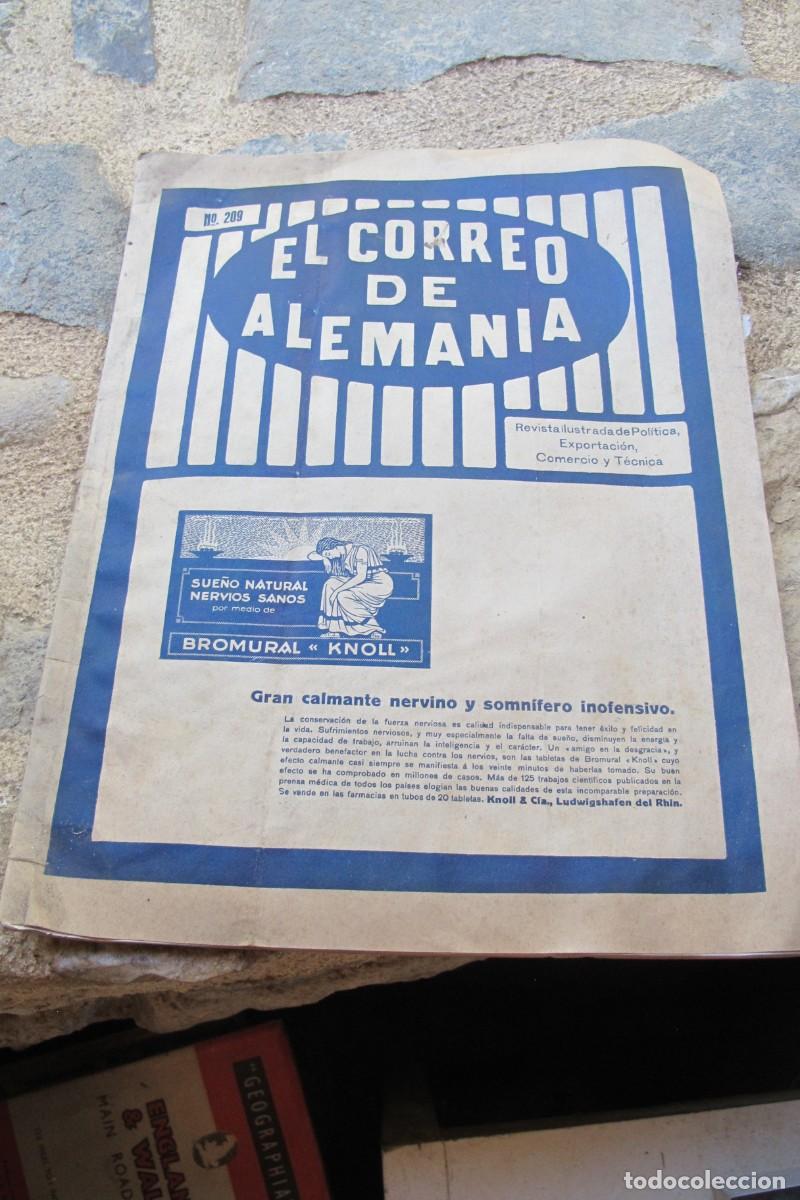 Coleccionismo de revistas y peri&oacute;dicos: EL CORREO DE ALEMANIA. BERLIN 1921. A&Ntilde;O VIII N&ordm; 209