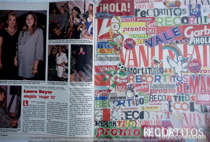 Coleccionismo de revistas y peri&oacute;dicos: laura boyer miss mujer 10 marujita diaz la chunga lola flores celia amalia garcia obregon marili col