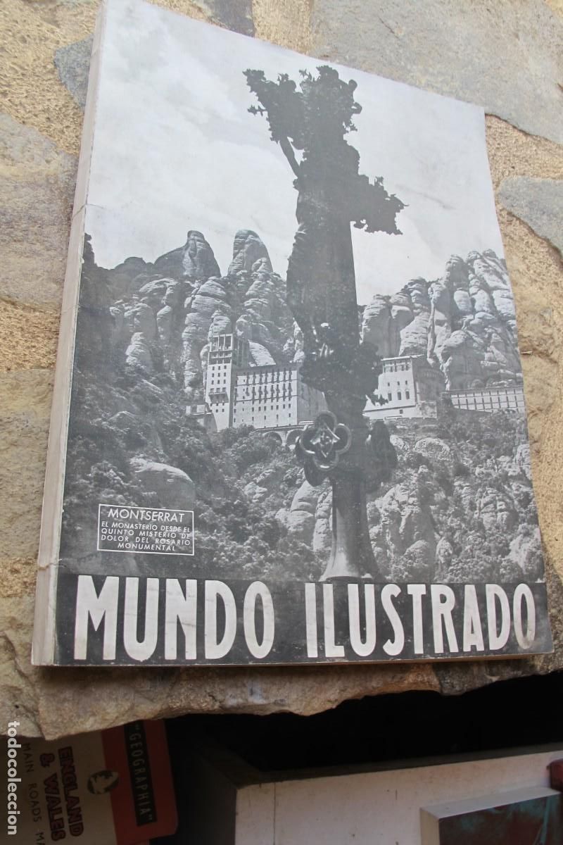 Coleccionismo de revistas y peri&oacute;dicos: MUNDO ILUSTRADO. MONTSERRAT A&Ntilde;O XXXVIII NUMS 107 Y 108 REVISTA DE MONOGRAFIAS DE LAS PROVINCIAS DE