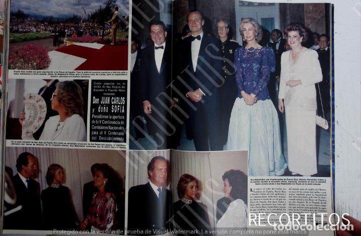 Coleccionismo de Revistas y Peri&oacute;dicos: los reyes de espa&ntilde;a DON JUAN CARLOS I DO&Ntilde;A SOFIA rocio jurado carmen sevilla puerto rico
