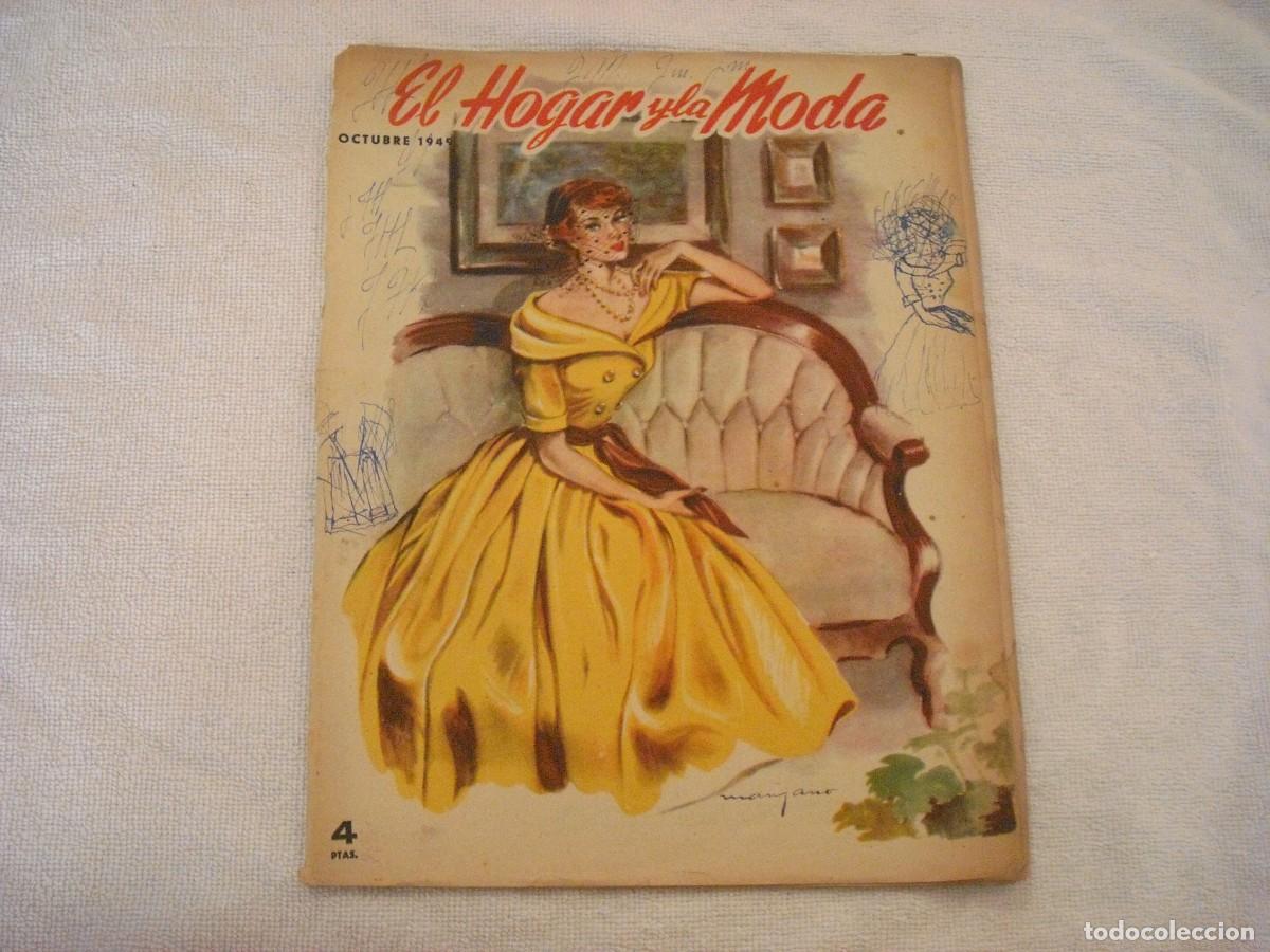 Coleccionismo de revistas y peri&oacute;dicos: EL HOGAR Y LA MODA N. 1253 , OCTUBRE 1949.