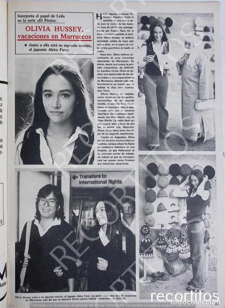 Coleccionismo de Revistas y Peri&oacute;dicos: OLIVIA HUSSEY