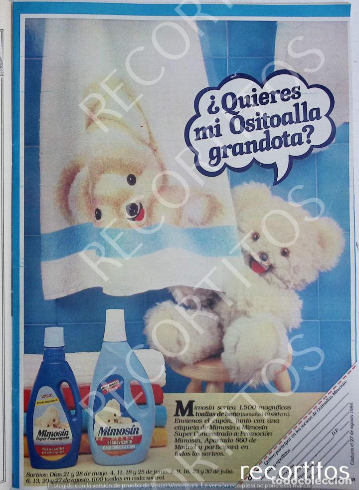 Coleccionismo de Revistas y Peri&oacute;dicos: MIMOSIN ANUNCIO PUBLICIDAD