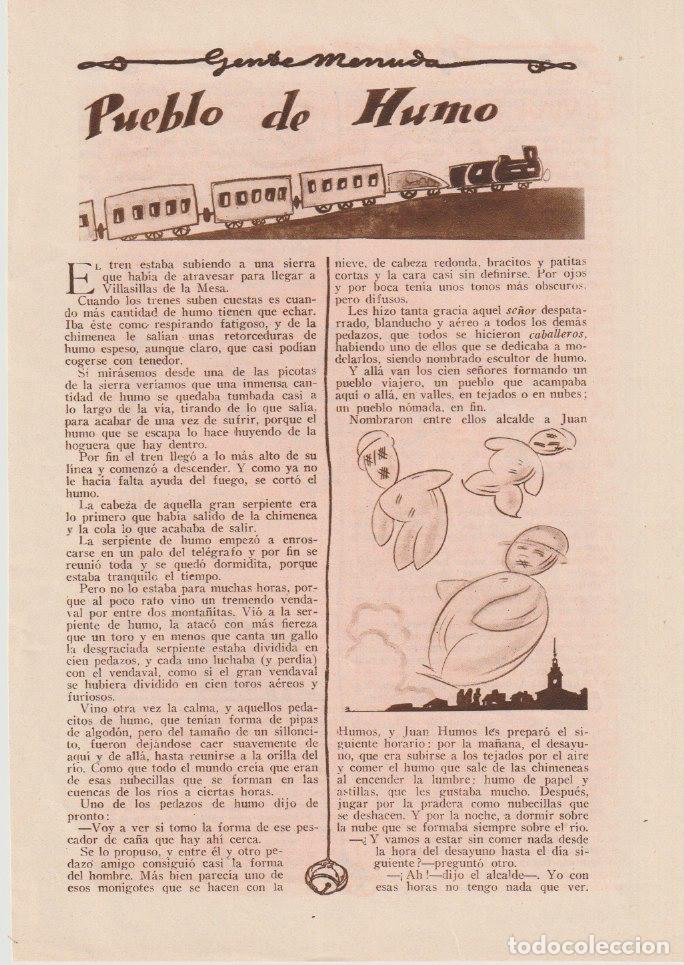 Collection Magazines and Newspapers: Pueblo de humo / cuento de Antoniorrobles; ilustraciones de Robledano - 1930