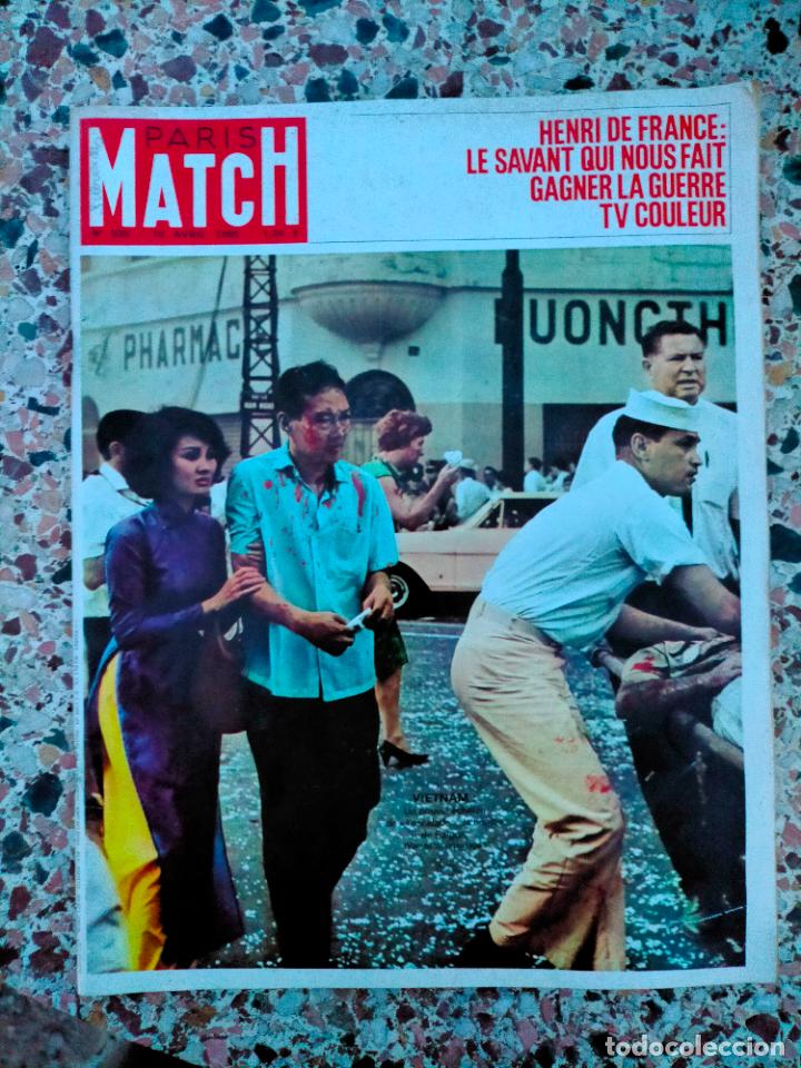 Collectionnisme de Revues et Journaux: Revista antigua revue Paris Match n&ordm; 835 10 avril 1965 Henri de France le savant qui gagne la guerre
