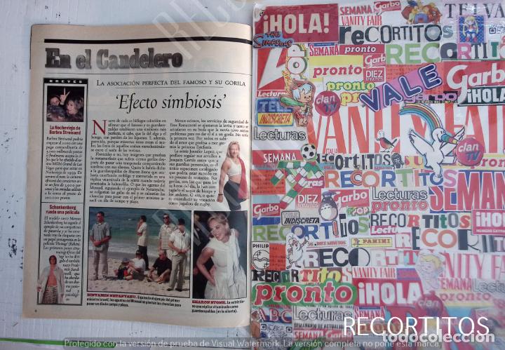 Coleccionismo de Revistas y Peri&oacute;dicos: MARCUS SCHENKENBERG sharon stone metanyahu barbra streisand