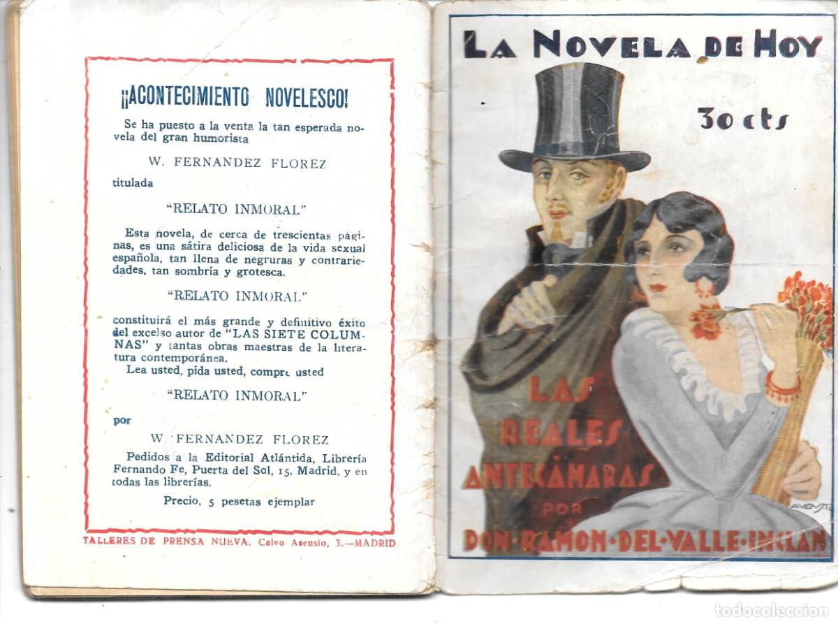 Coleccionismo de Revistas y Peri&oacute;dicos: Valle-Incl&aacute;n en La novela de hoy