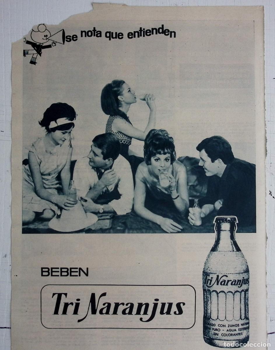 Collezionismo di Riviste e Giornali: anuncio tri naranjus