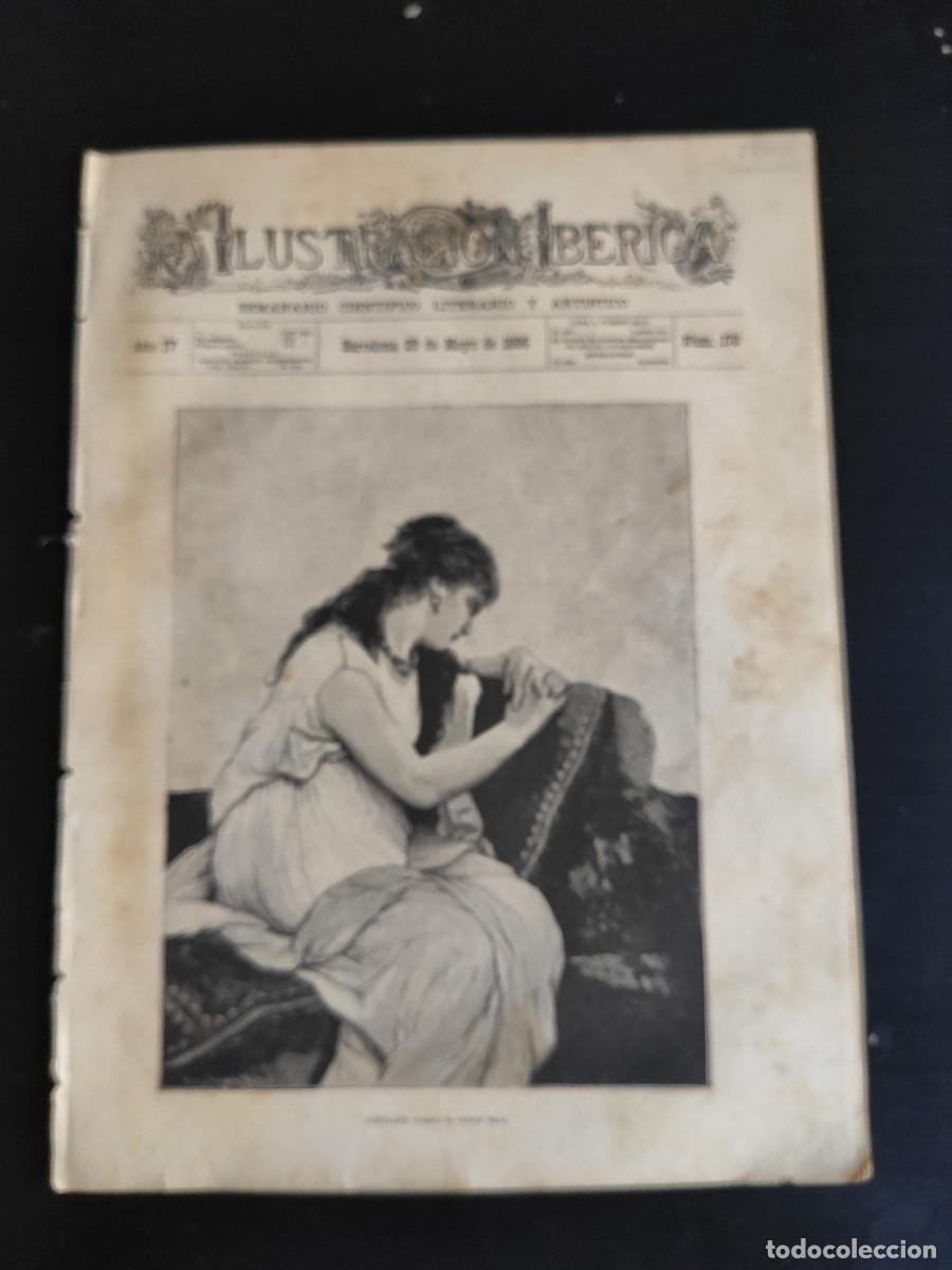 Coleccionismo de Revistas y Peri&oacute;dicos: LA ILUSTRACI&Oacute;N IB&Eacute;RICA. N&ordm; 178. A&Ntilde;O 1886. EL TRIUNFO DE LA VERDAD. EXPOSICI&Oacute;N DE FLORES Y PLA.. LEER