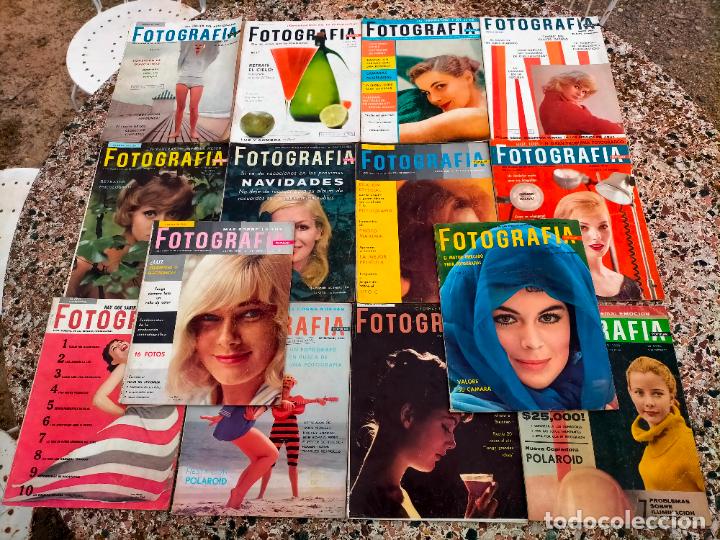 Coleccionismo de revistas y peri&oacute;dicos: Lote de revistas antiguas a&ntilde;os 60 revista fotograf&iacute;a u.s. camera photography fotograf&iacute;a foto